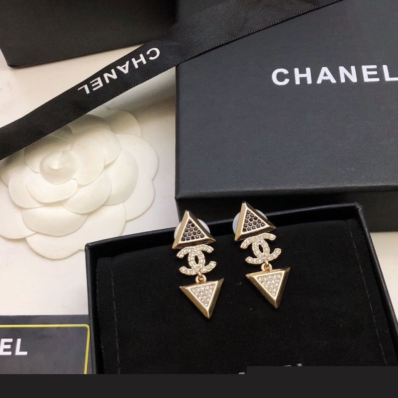 Ch*el earrings